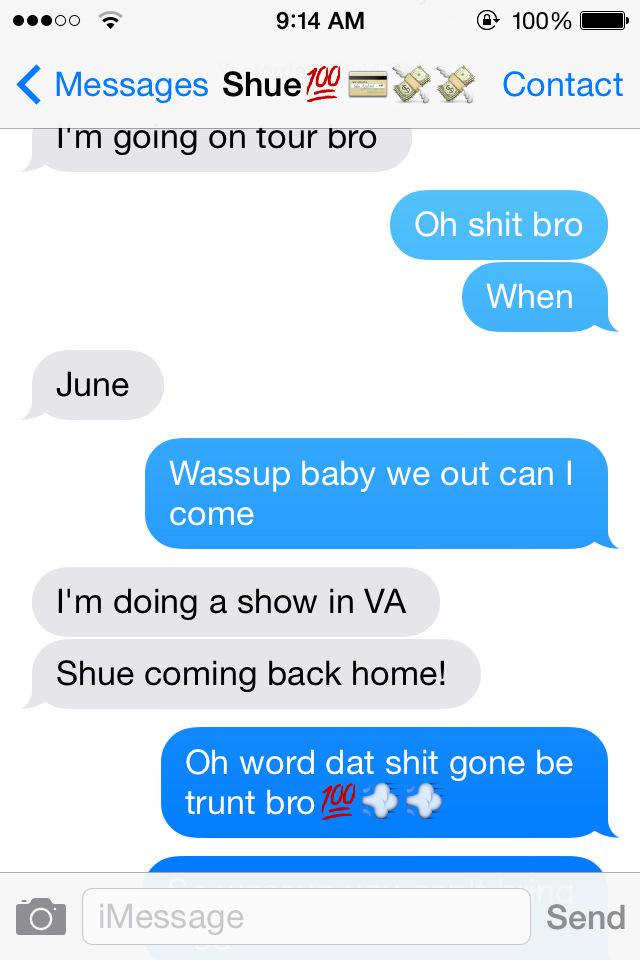 MichaelUnk2king's tweet photo. Shue ready rock va shit gone be lit🔥🔥🔥🔥🔥@ChefChvrlie @LWMGShueLace @SHAWNtoCALM @wave_central http://t.co/9n4ssxfmyK