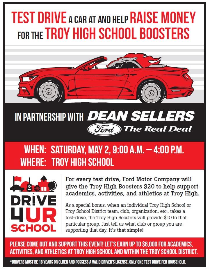 Spring is here. Come test drive a new car and earn money for your club! <a href="/TroyHighTennis/">Troy High Tennis</a> <a href="/TroyColtsHockey/">Troy Colts Hockey</a>