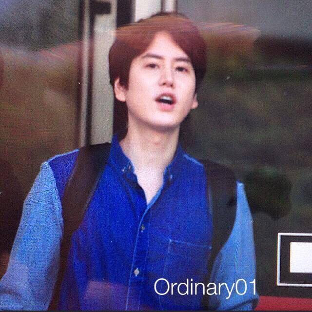 tantsski's tweet photo. YaAllah dia perfect sekali "@SparkyuINA: (PREVIEW) 150426 KYUHYUN after Robin Hood musical (Cr. Ordinary01) ️ http://t.co/zBd59PlyMI"