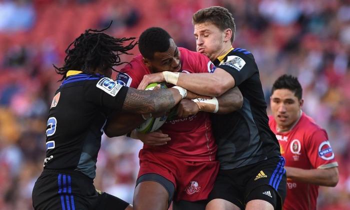 eatsleeprugby's tweet photo. The Hurricanes beat the Reds 35-19 in Brisbane to reclaim their place on top of the Super Rugby ladder. http://t.co/szwvJ9d5Jo
