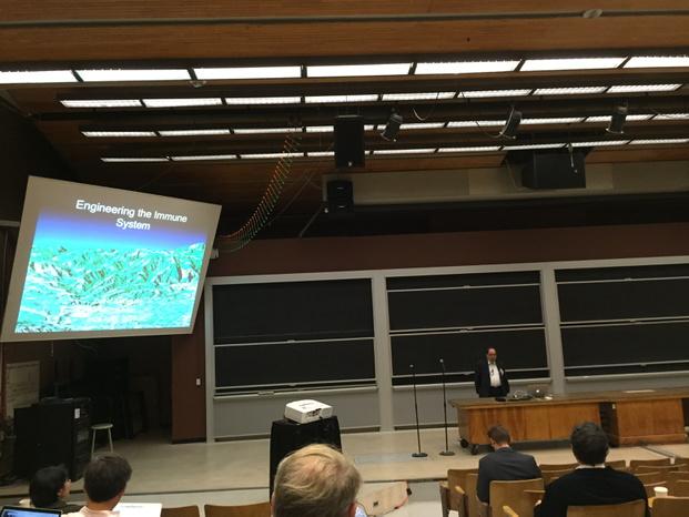 JFruehauf's tweet photo. "I don't think anything ever fails in biology-it's just off to the future": hopeful quote by David Baltimore #msbw2 http://t.co/tknxY8EaKa