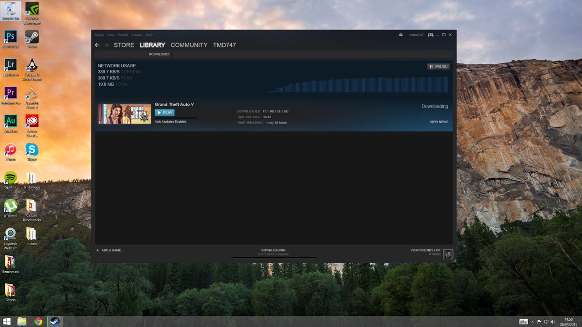 UnboxUk's tweet photo. This is going to take a while to download.. 2 days to be more precise :)) #GTAV #GTAVPC http://t.co/IXIhZRNzkt