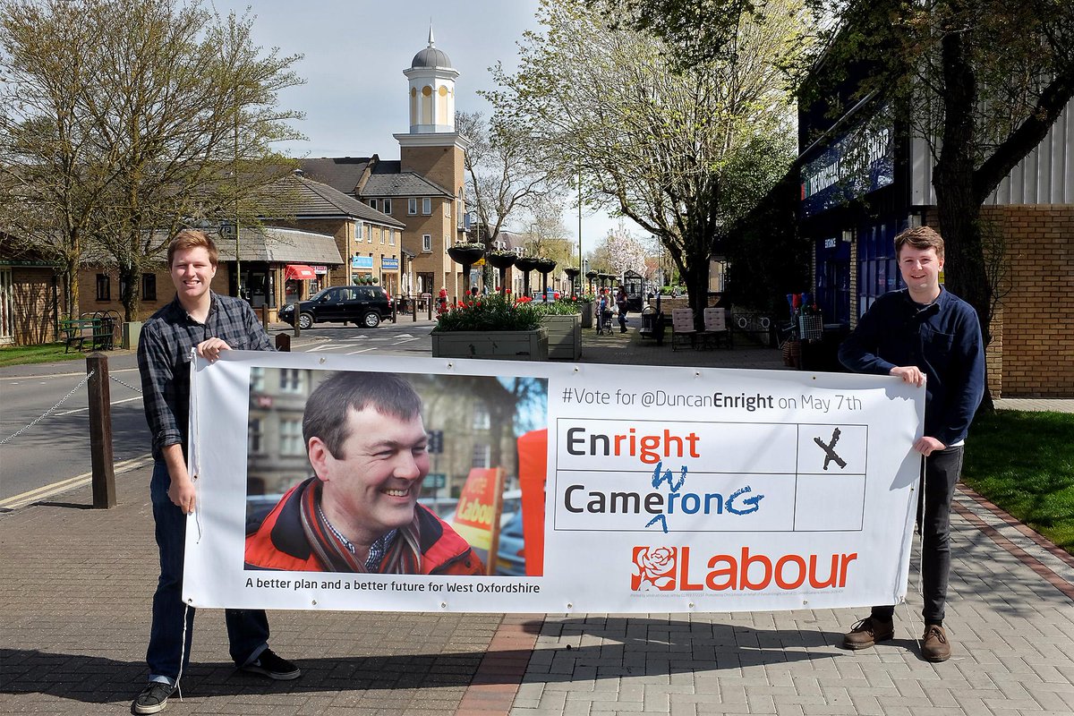 Where is #BigBannerTour today? #WestOx #Witney Guess and RT! #Labour #EM4PM #DE4MP #TeamDuncan