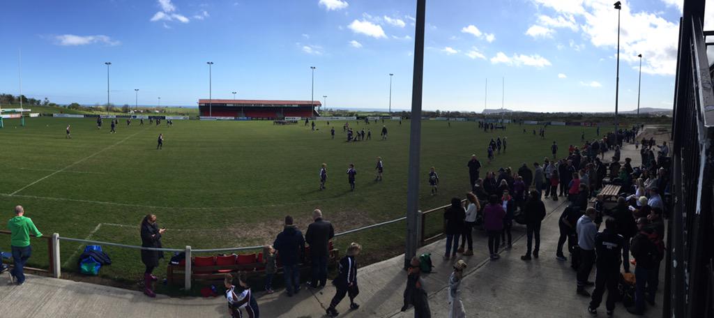 ScarboroughRUFC's tweet photo. Last Minis session of the year! Over 150 kids, junior touring sides, happy parents, what a day! @KidsFirstRugby http://t.co/lu3NqHaDBz