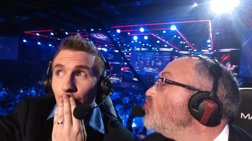 QuickyBaby's tweet photo. Oh Jingles I'm married don't you know! Watch out @Peppy_Pepper #thegrandfinals http://t.co/kPEpxOQHgZ http://t.co/u1Ak1jOol3