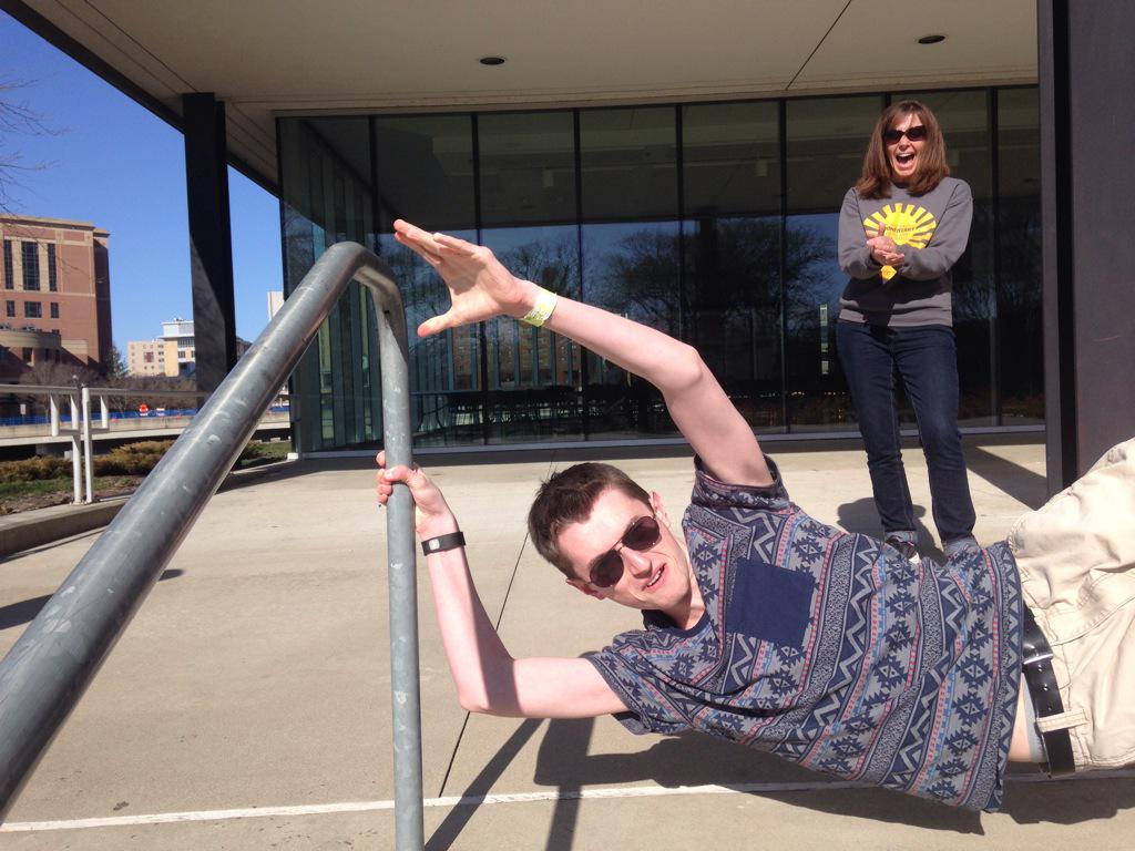 IsaiahGorman's tweet photo. @awkwardlimmer absolutley destroyed the relentless challenge @MikeandNateCom http://t.co/03ZuBifSrA