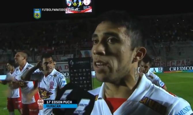 PublimetroChile's tweet image. Video: Puch habla a lo campeón y de sus dotes en la música en Argentina ow.ly/M8g9y