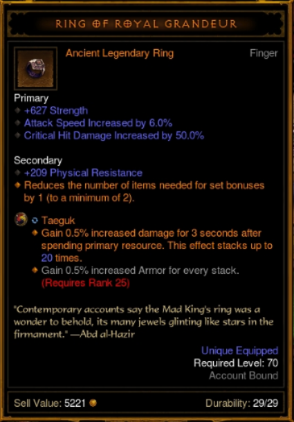 darkgarage's tweet photo. @diablo @TheWMWorkshop Check out my first RoRG of Season 3! http://t.co/Uvk2V5NAZI