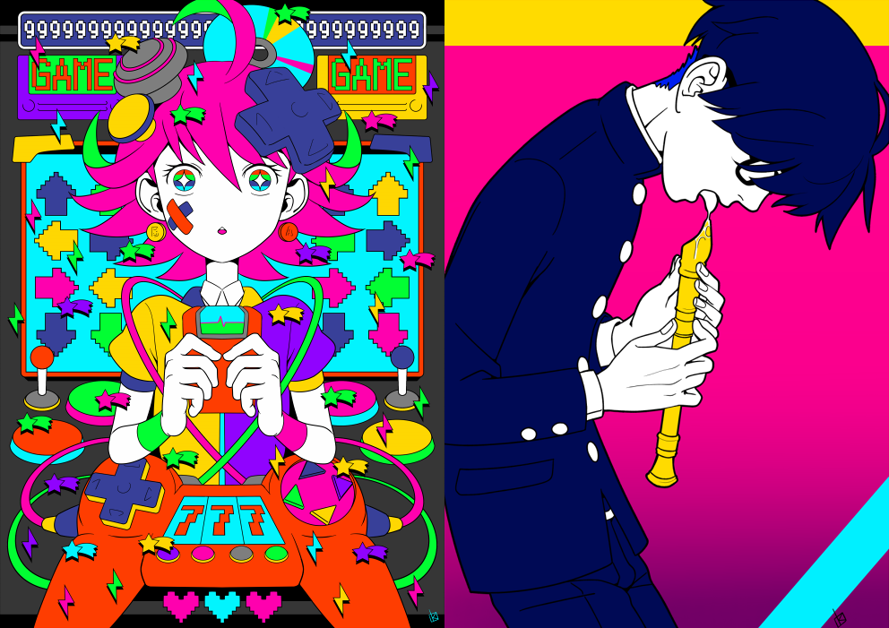 #創作クラスタさんと繋がりたい 
#創作クラスタ春のフォロー祭  
出会いと別れと絶望の季節ですね。 
