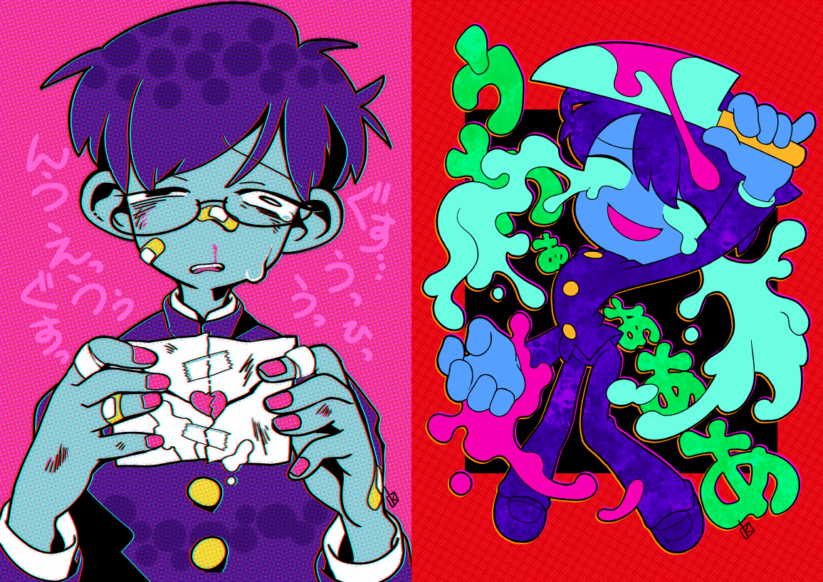 #創作クラスタさんと繋がりたい 
#創作クラスタ春のフォロー祭  
出会いと別れと絶望の季節ですね。 