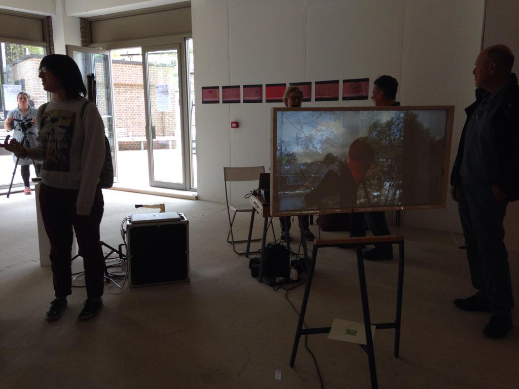 Gareth_Wild's tweet photo. @aidandabet #expandedstudioproject at #elan http://t.co/uGF9zfercA