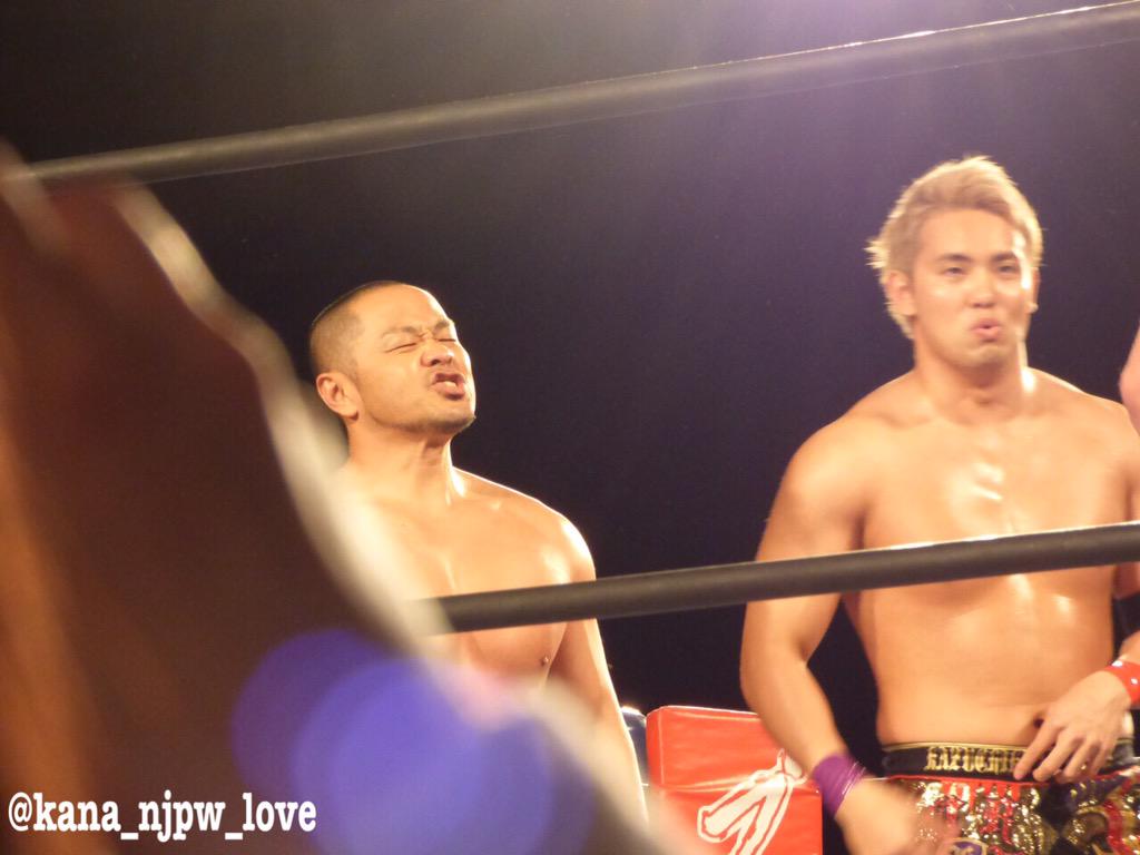 kana_njpw_love's tweet photo. 新日本プロレス 4.21 大阪中央体育館
オカダ カズチカ選手
外道選手
#njpw #njdontaku #chaos #rainmaker #raintaker http://t.co/xIOJS8Aakq