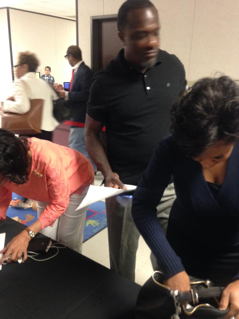HouJustice's tweet photo. In the community this morning at Good Hope doing voter registration, grand jury sign ups! #StayEngaged #HouJustice http://t.co/HlD11uBko0