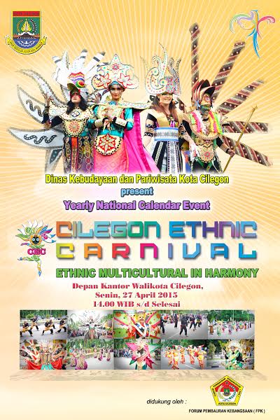 ilovecilegon_'s tweet photo. #eventCLG | Cilegon Ethnic Carnival • 27 April 2015 • At. Dpn Kantor Walikota Clg • 14.00 s/d Selesai • Free Ticket!! http://t.co/qUFyIIOdqR