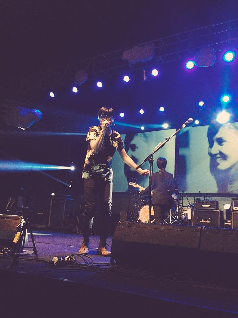 sheilaon7's tweet photo. #latepost #presentbreak2015 - @Duta507 sang vokalis, manis serta bisa membuat semua orang histeris ππ http://t.co/oBOFqzg9Yu