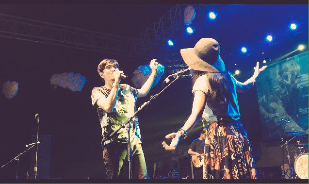 sheilaon7's tweet photo. #latepost #presentbreak2015 - @Duta507 sang vokalis, manis serta bisa membuat semua orang histeris ππ http://t.co/oBOFqzg9Yu