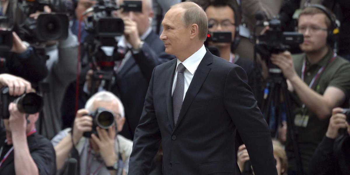 BusinessInsider's tweet photo. Here's how Vladimir Putin consumes and controls the news — via @TheAtlantic http://t.co/15ujPPbcta http://t.co/9vuTUUceqc