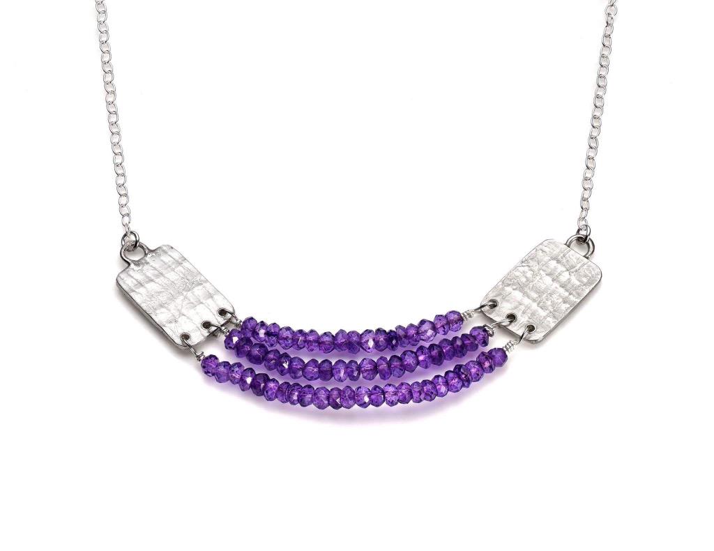sandrahurrell1's tweet photo. Amethyst and silver necklace ready for #NSAW15 #venue48 @Touchmarkguild http://t.co/nwQVthaQQc