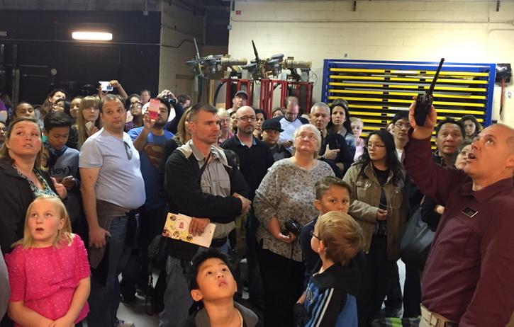ncall's tweet image. Bellagio Fountain Feature Manager Curtis explains the science of how super shooters make water dance #lvscifest