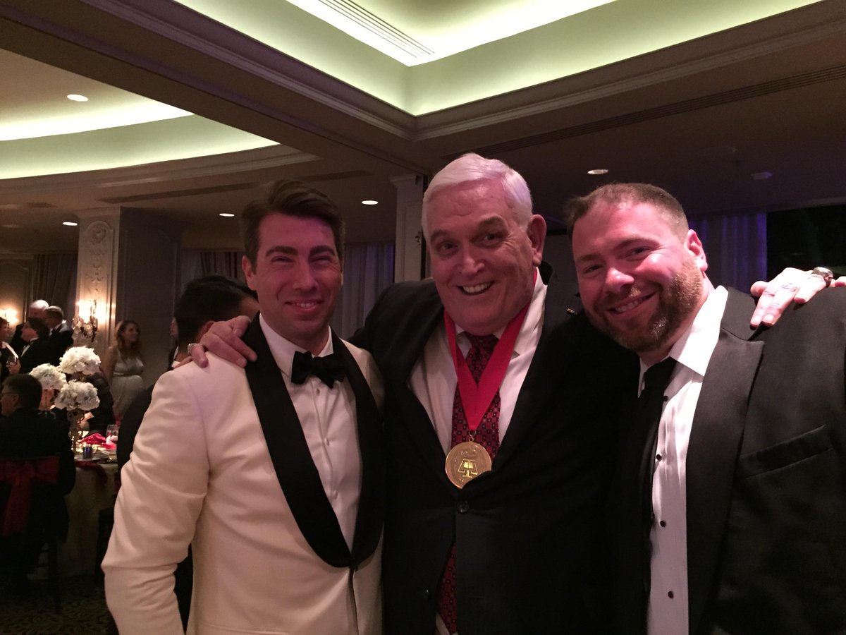 GildeLawFirm's tweet photo. Celebrating Dean’s Medal Recipient - Gerald Treece and his dedication to the STCL Advocacy Program. Great night. http://t.co/k0AHy6pJvg