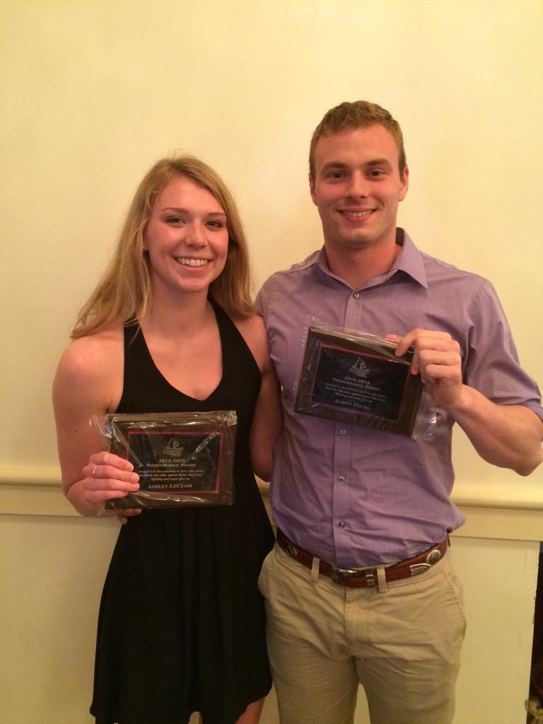 So proud of Aaron and Ashley!! Never giving up is the greatest trait one can take into the future endeavors.