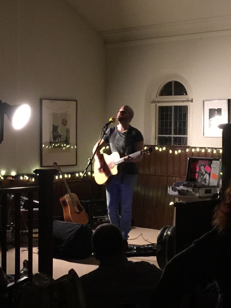 TheServiceHC's tweet image. Another fab House Concert, tonight with the amazing @paulliddell. Next up, Clive Gregson &amp;amp; @loubrownmusic on 23/5.