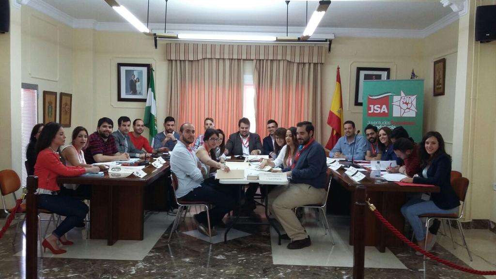 Comienza la Simulación del Pleno Municipal #Simu2015 que organiza <a href="/JSAGranadaCEP/">JSA Granada 🌹</a> en el municipio de #Chauchina