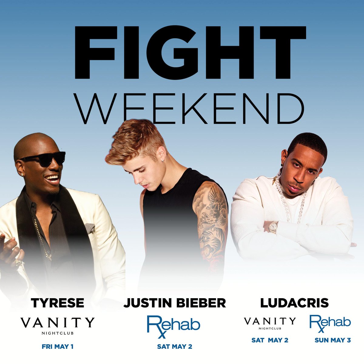 Who's ready for Fight Weekend? It's gonna be the biggest weekend of the year! hrhc.lv/1Dz7F9K