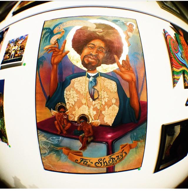 TreDansin's tweet photo. Im sick I didn't go. This is mad dope and creative #MacDreArtShow http://t.co/EWn19SYfeu