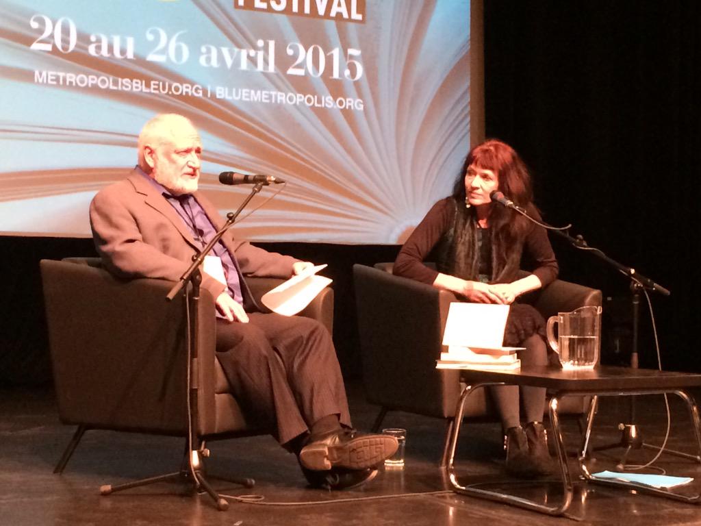 cbcbooks's tweet photo. Paul Kennedy interviewed #bluemet2015 Grand Prize winner Nancy Huston yesterday for @cbcideas on @cbcradio http://t.co/Merq6TzoeC