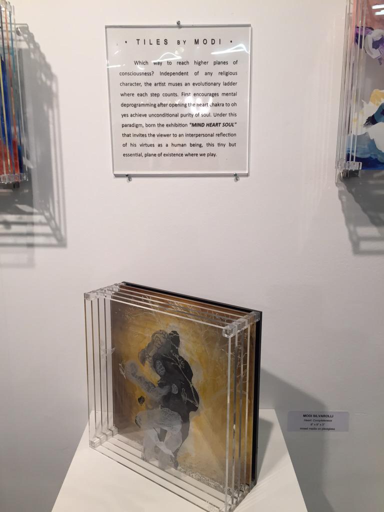 modiartstudio's tweet photo. Last day to visit us. Come to see my work. Booth 221. Tiles by Modi. Art Expo NY - pier 94. #Art http://t.co/rtpwHtuvYi