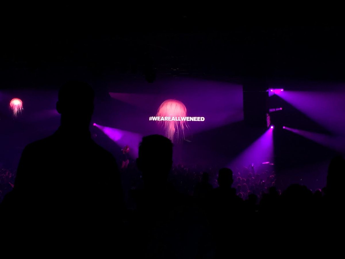 NuWaveSA's tweet photo. A week ago we experienced @aboveandbeyond live at   #WeAreAllWeNeed http://t.co/YLJkO6CzEU