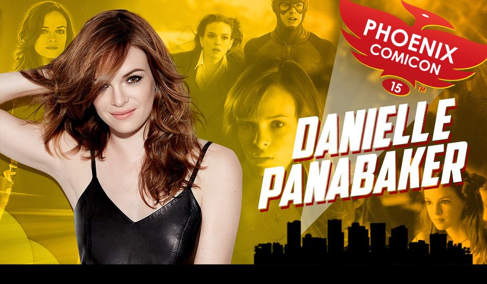 Please welcome Danielle Panabaker, <a href="/dpanabaker/">Danielle Panabaker</a>, from The Flash, Sky High, and Friday the 13th, to #phxcc!