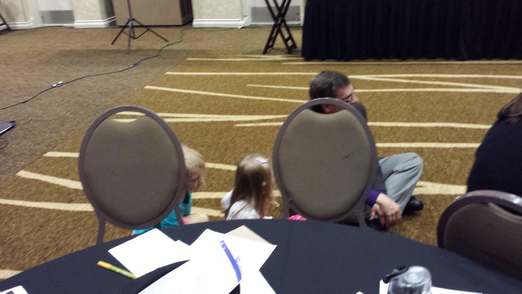 ltweiss1's tweet photo. Dr. Rich Melheim sitting with the children at NT-NL Assembly! #NTNL15 #Faith5 http://t.co/VqS7nJkoRN