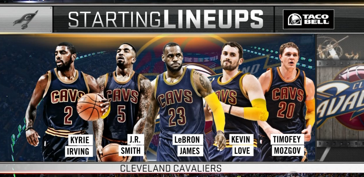 starting lineups cavs celtics | NBA on ESPN | Scoopnest