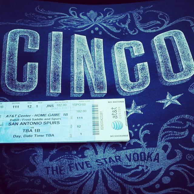 Cinco Vodka tweet media