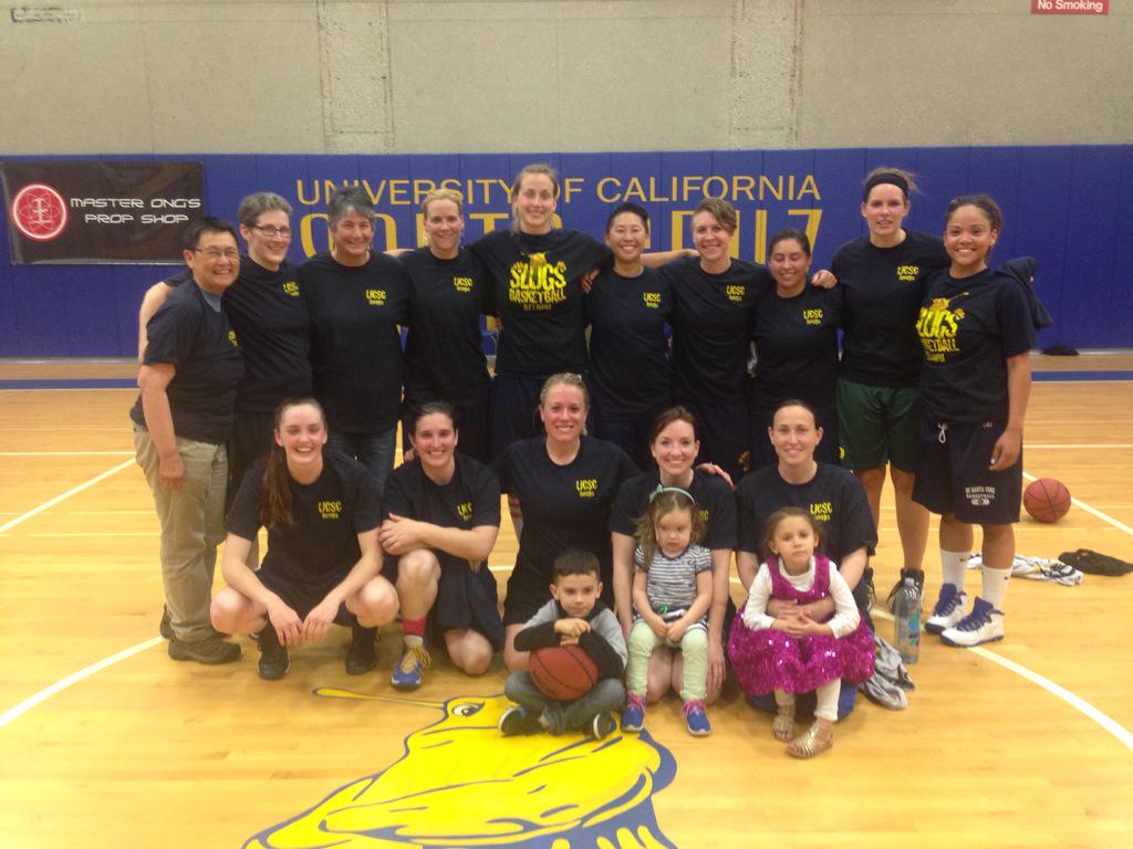 Thanks to all the alumni for playing hard last night! Great to see the slugs in action! #sluglife #slugalumni