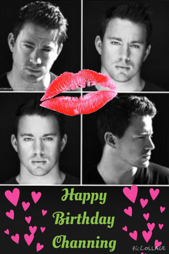 SimplyChanning's tweet photo. HAPPY BIRTHDAY @channingtatum 😘💋 http://t.co/a9dVeyOapc