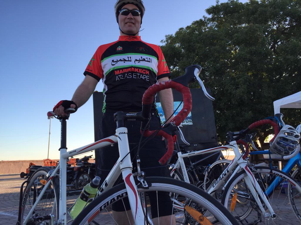 iainhaddow01's tweet photo. Tired but happy after an amazing 104km ride in Atlas Mountains @JoyRupert @KirsteenSJoy @MarrakechEtape @EFAMorocco http://t.co/Fxr7zpXkYb