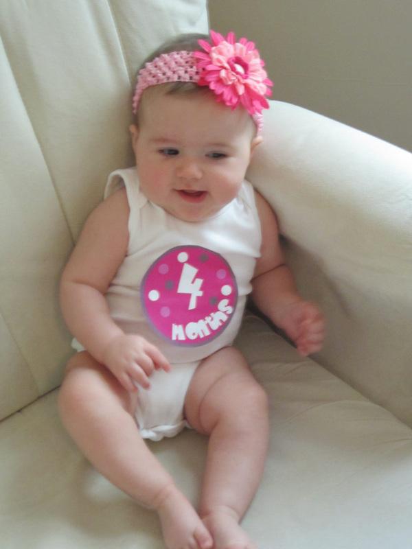 Can't believe my little munchkin is 4 months tomorrow