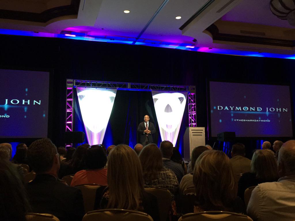 AdvancingRetail's tweet photo. .@TheSharkDaymond Founder and CEO of FUBU, Star of @ABCSharkTank @WA4Retail #RMMC2015 @AdvancingRetail http://t.co/z25fPmWnGv