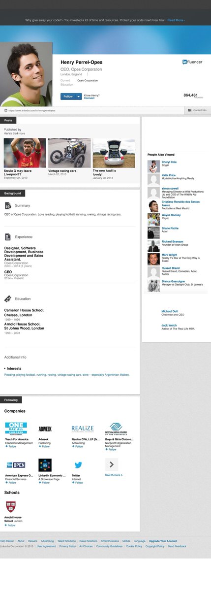 WikiSpeaks2U's tweet photo. NO.4 of LinkedIn profiles @OpesInc hacked and deleted. They keep on coming... #OpesTruth #TheTruthAlways http://t.co/KXcH1Fs6pm
