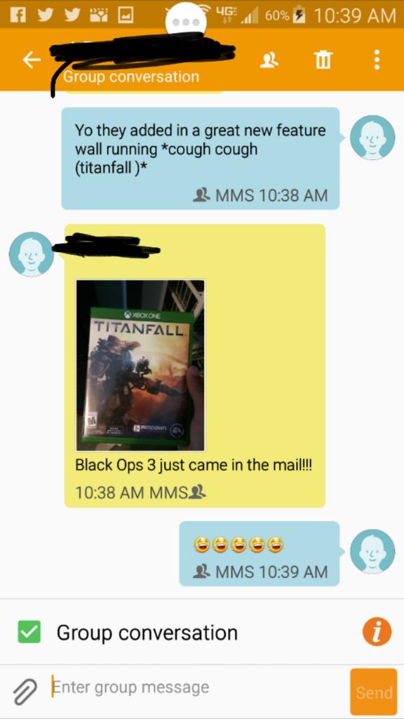 xtinctace's tweet image. My friends are having so much fun with the idea of BO3 @iCrazyTeddy @TmarTn #BlackOps3