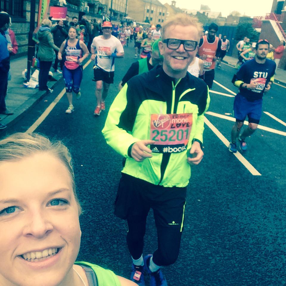 Joy_Davies_'s tweet photo. @LondonMarathon complete- 4:33! Thank you @MGYCardiff @Chris_Casting @Kymin @HardingEvans for your support 💛 http://t.co/FEjz2hVgUW