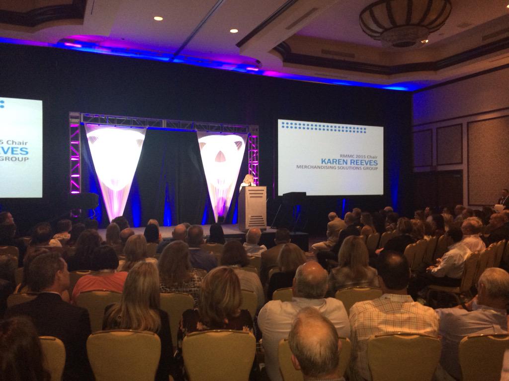 AdvancingRetail's tweet photo. .@WA4Retail Chair Karen Reeves  #RMMC2015 @AdvancingRetail in @Vegas http://t.co/L7Uy337MBj