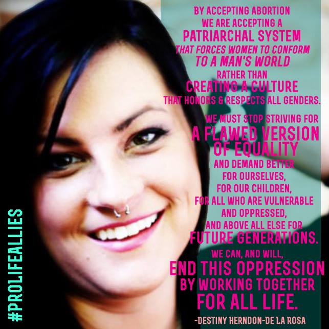 YoFeto's tweet photo. Destiny Herndon-De La Rosa, presidenta de @NWFproTX y miembro de #ProLifeAllies https://t.co/s6pWQaLBjw http://t.co/iSnDt0jBDl