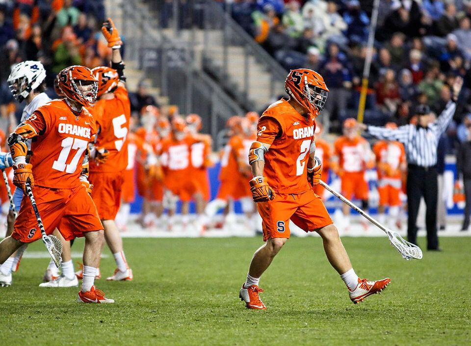 LAXengine's tweet photo. @ACCMLax thriller as @CuseMLAX topples @uncmenslacrosse, @syracusedotcom:http://t.co/QxJCgDvjwp #acc #lacrosse #cuse http://t.co/Ue41si243g