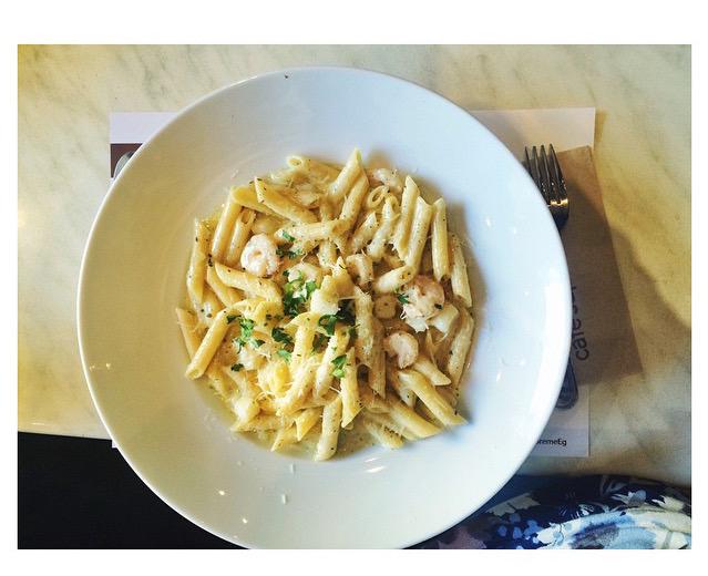 CafeSupremeEg's tweet photo. Pasta is a friend for your stomach. #Repost @byafoodaholic http://t.co/1785ryoZu8