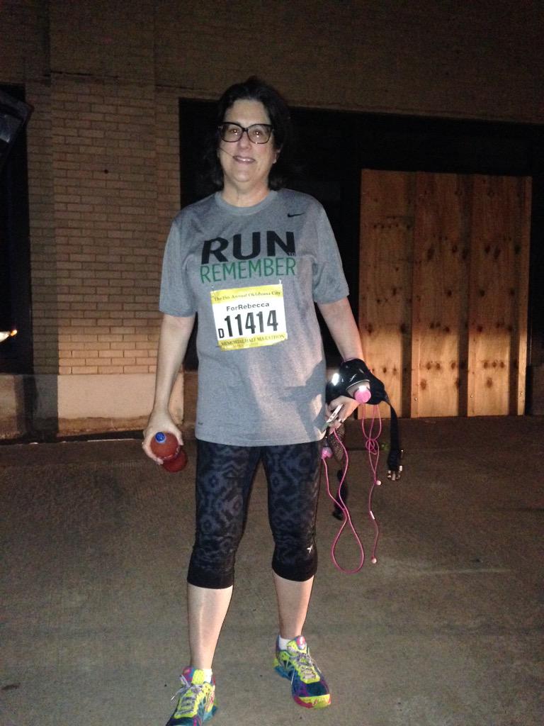 pharroldok's tweet photo. 69th out of 130 in my division #OKCMemorialMarathon http://t.co/CpLtU2CHQF