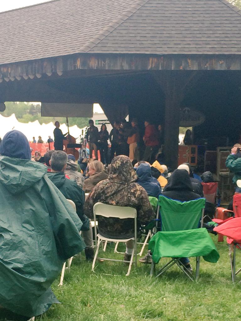 SydCaroline_16's tweet photo. It was a surprise seeing the Avett Brothers at Gospel Hour this morning, and it was amazing. #MerleFest2015 http://t.co/h35jR0sNHn